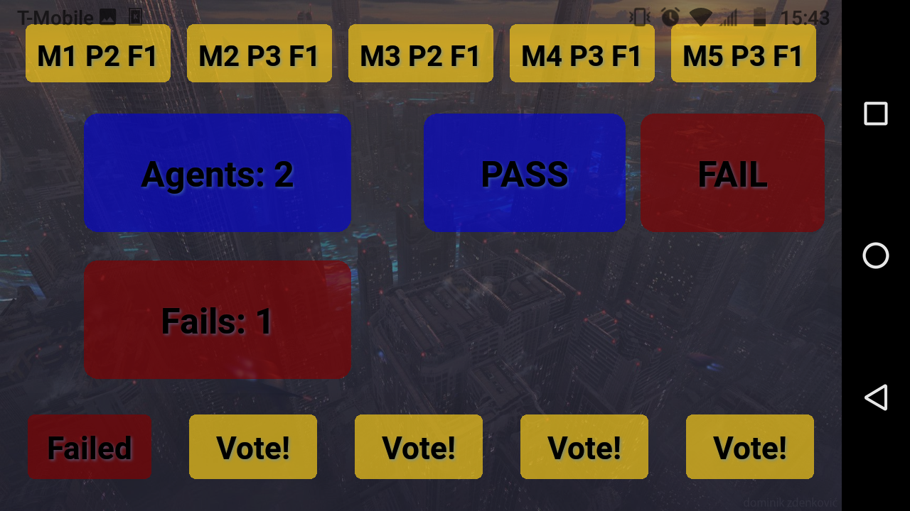 Vote Failed