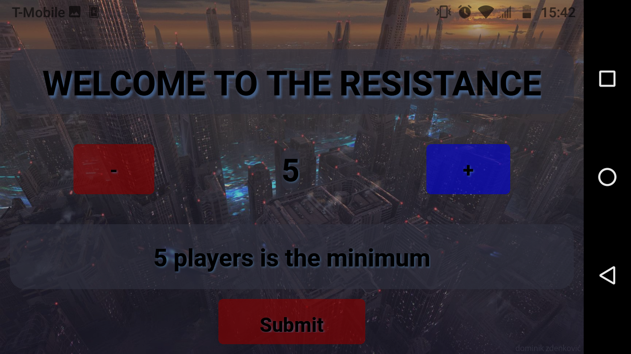 Min player message